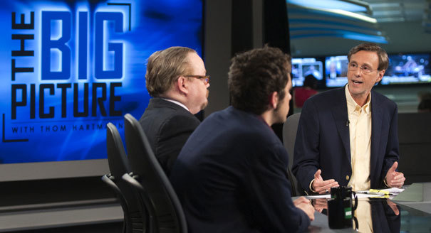 Thom Hartmann on his Show